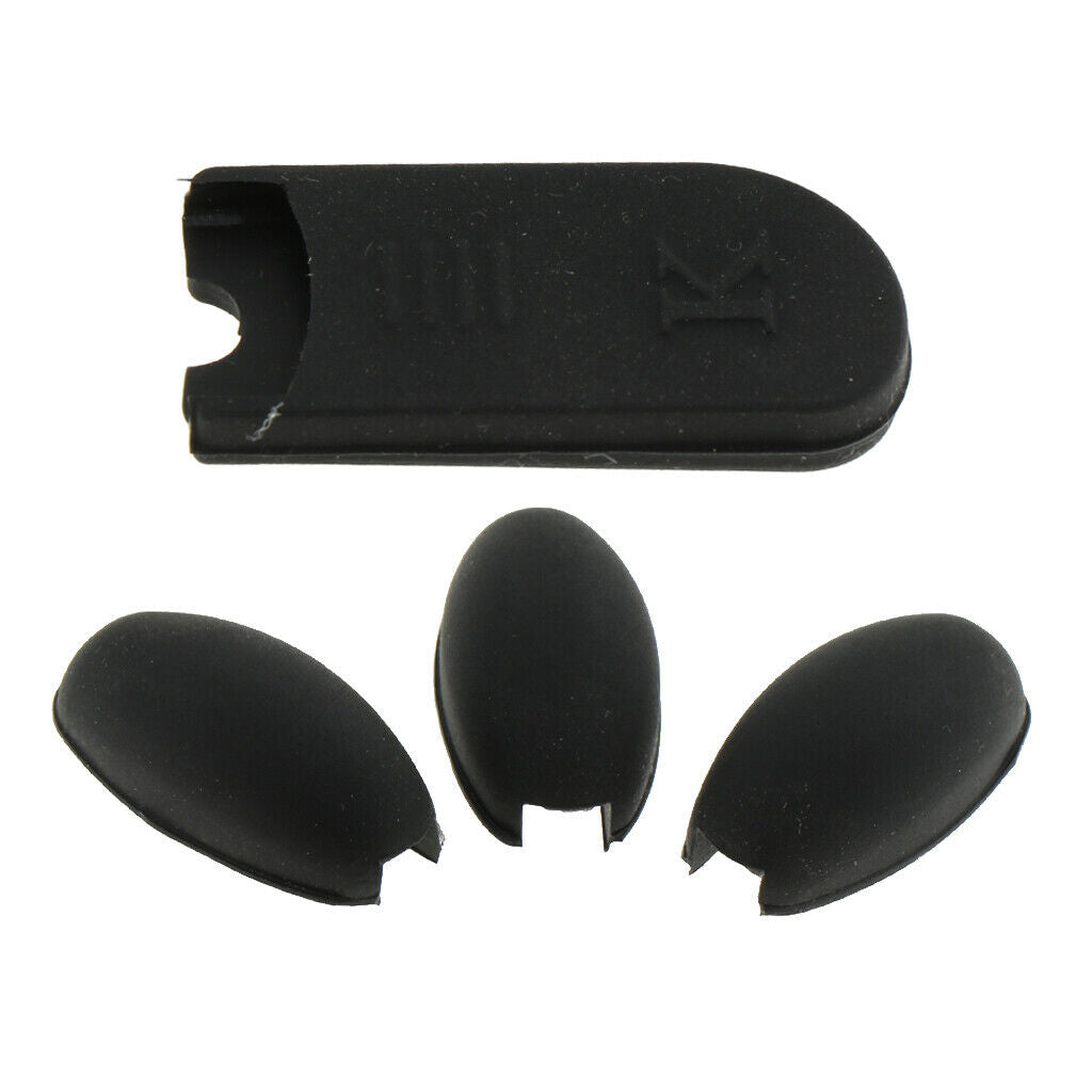3 Pieces Rubber Sax Palm Key Riser And  Finger Rest for
