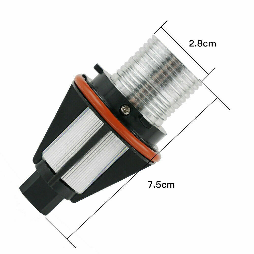 6000K LED ANGEL EYE MARKER LIGHT BULBS FOR BMW 525i 530i 745Li 745i 760Li X5 X3