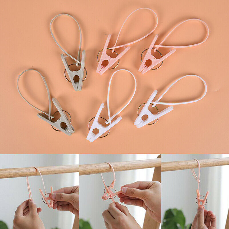 12Pc Mixed Color Plastic Clothes Pegs Clip Home Hangers Clothes Towel Dry.l8