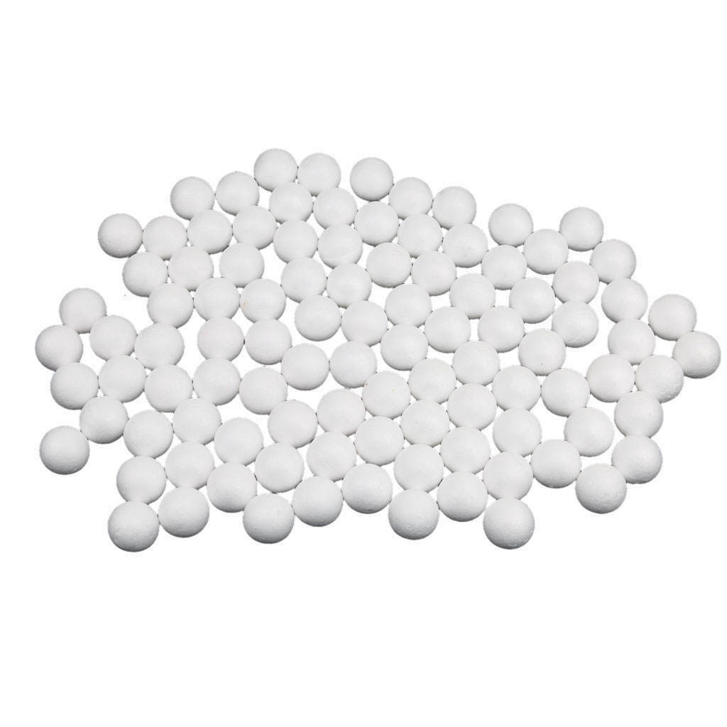 4X Foam Ball Polystyrene Foam Balls Thanksgiving Decor Making 10mm Ball 25mm
