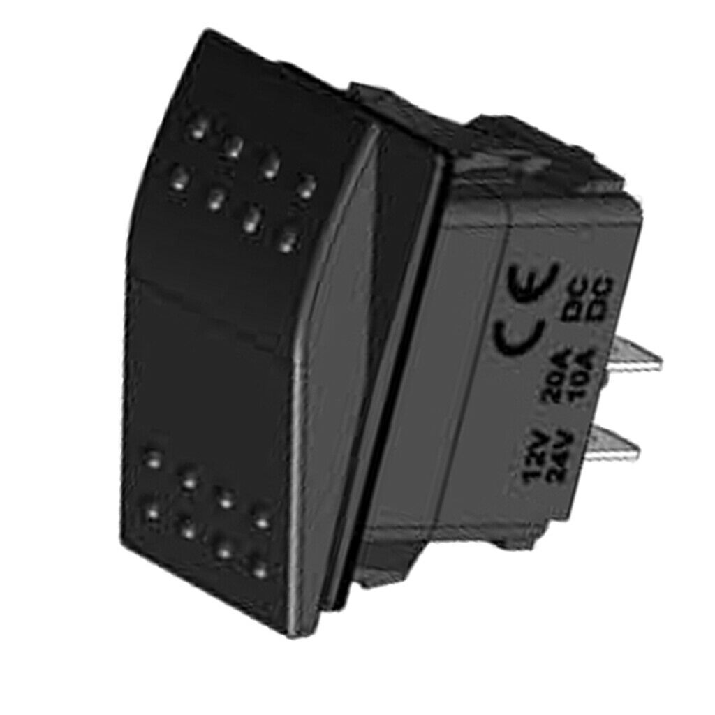 On-Off 4Pin 250V 10A DPST Latching Rocker Toggle Switch for Car Boat Yacht