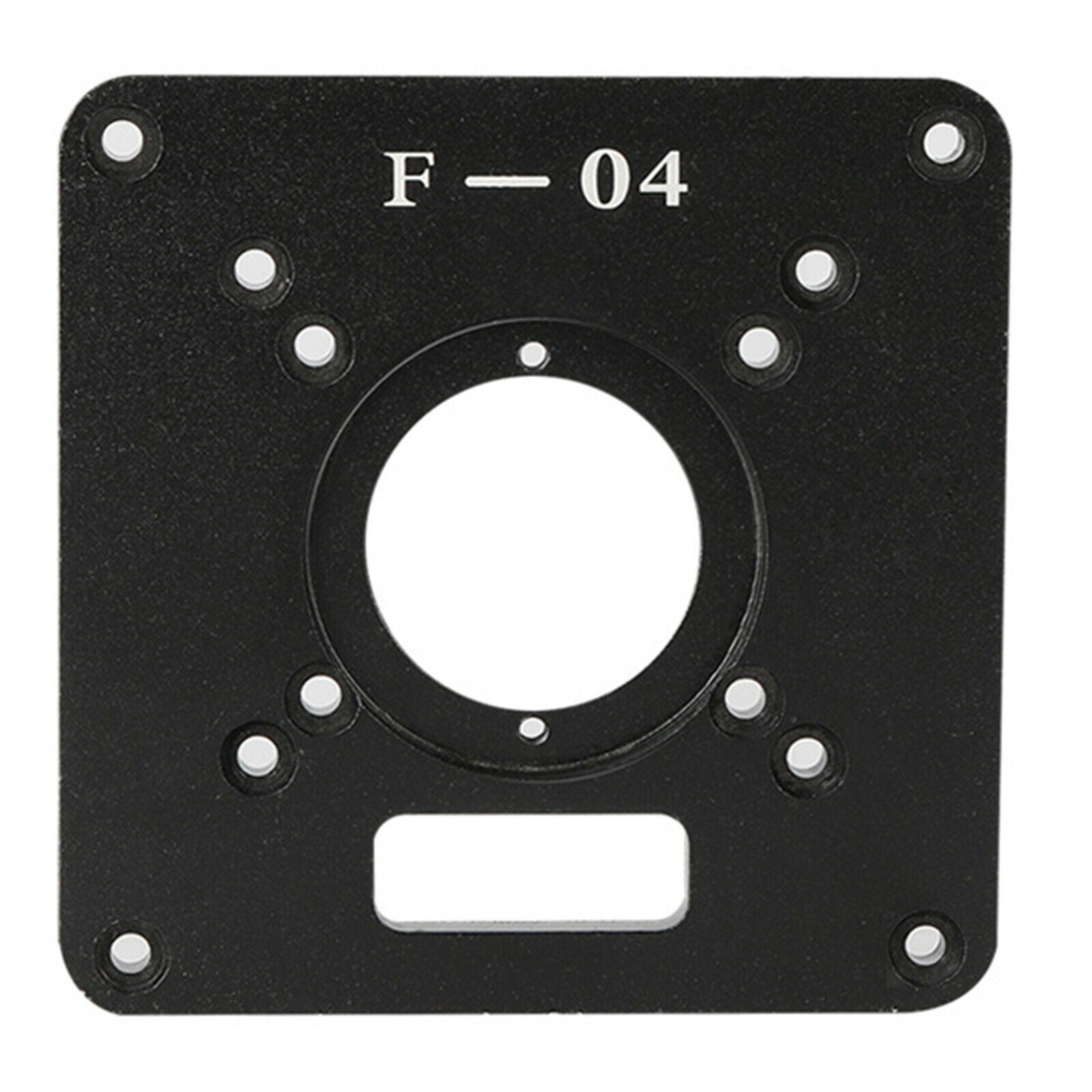 Router Table Insert with Install Screws and Plastic Router Insertion
