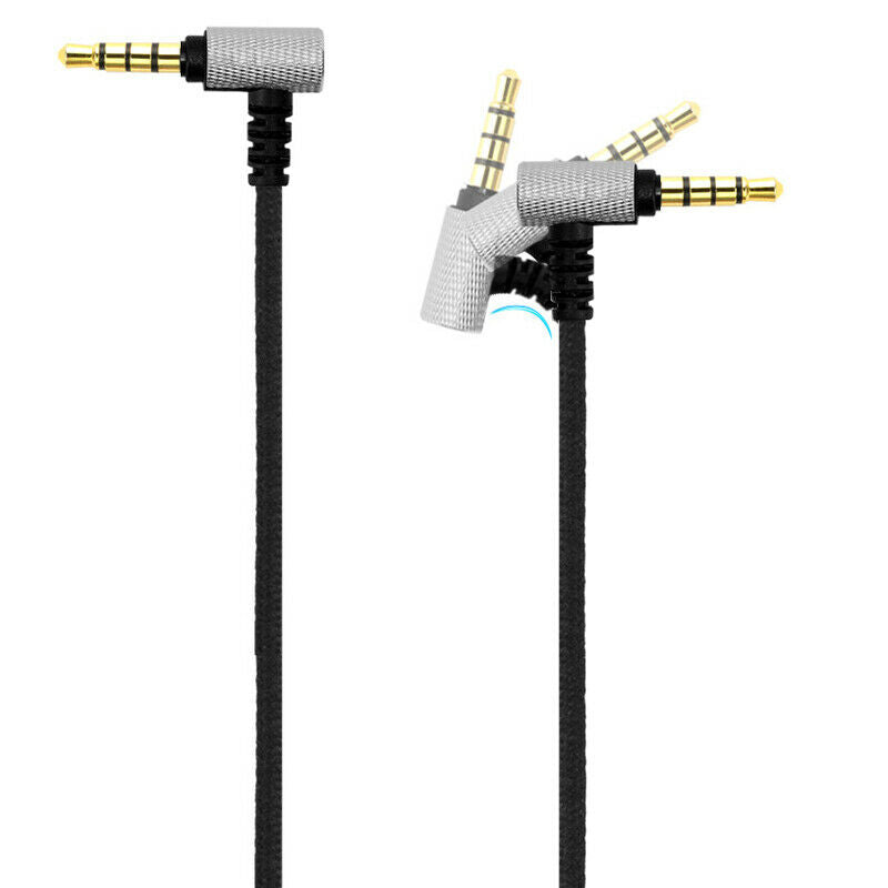 3.5mm Boom Microphone Volume Cable for V-MODA Crossfade M-100 LP LP2 M-80 V U4P3