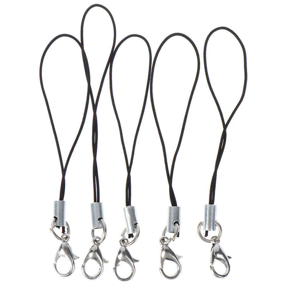 10Pcs Lanyard keychain for USB flash drive strap string bla.l8