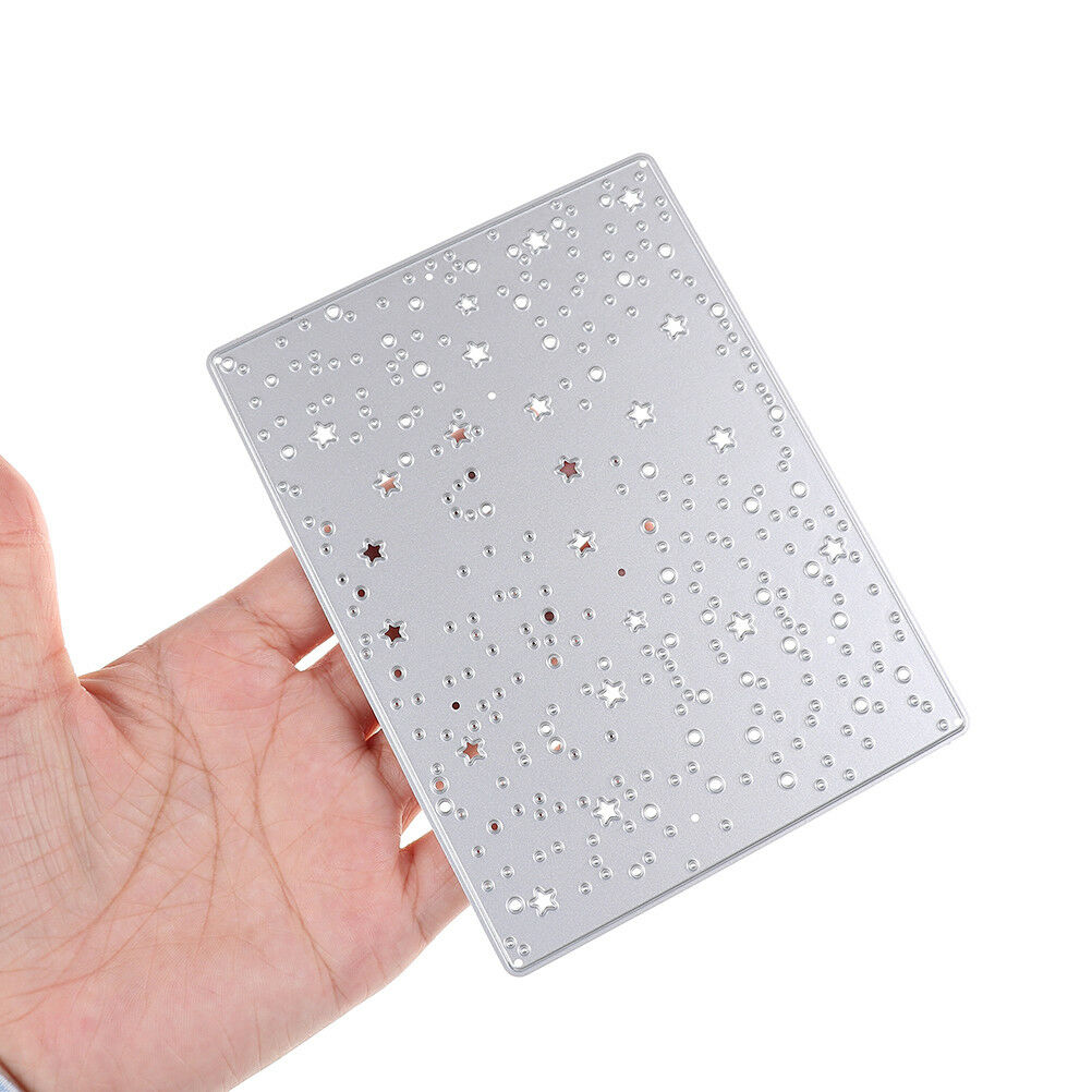 Stars Background Frame Metal Cutting Dies Stencils for DIY Scrapbooking C.l8