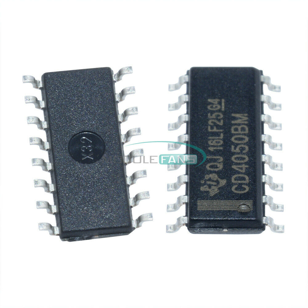 5PCS HCF4050M013TR HCF4050 BUFF/CNVRTR HEX N-INV 16SOIC ST IC
