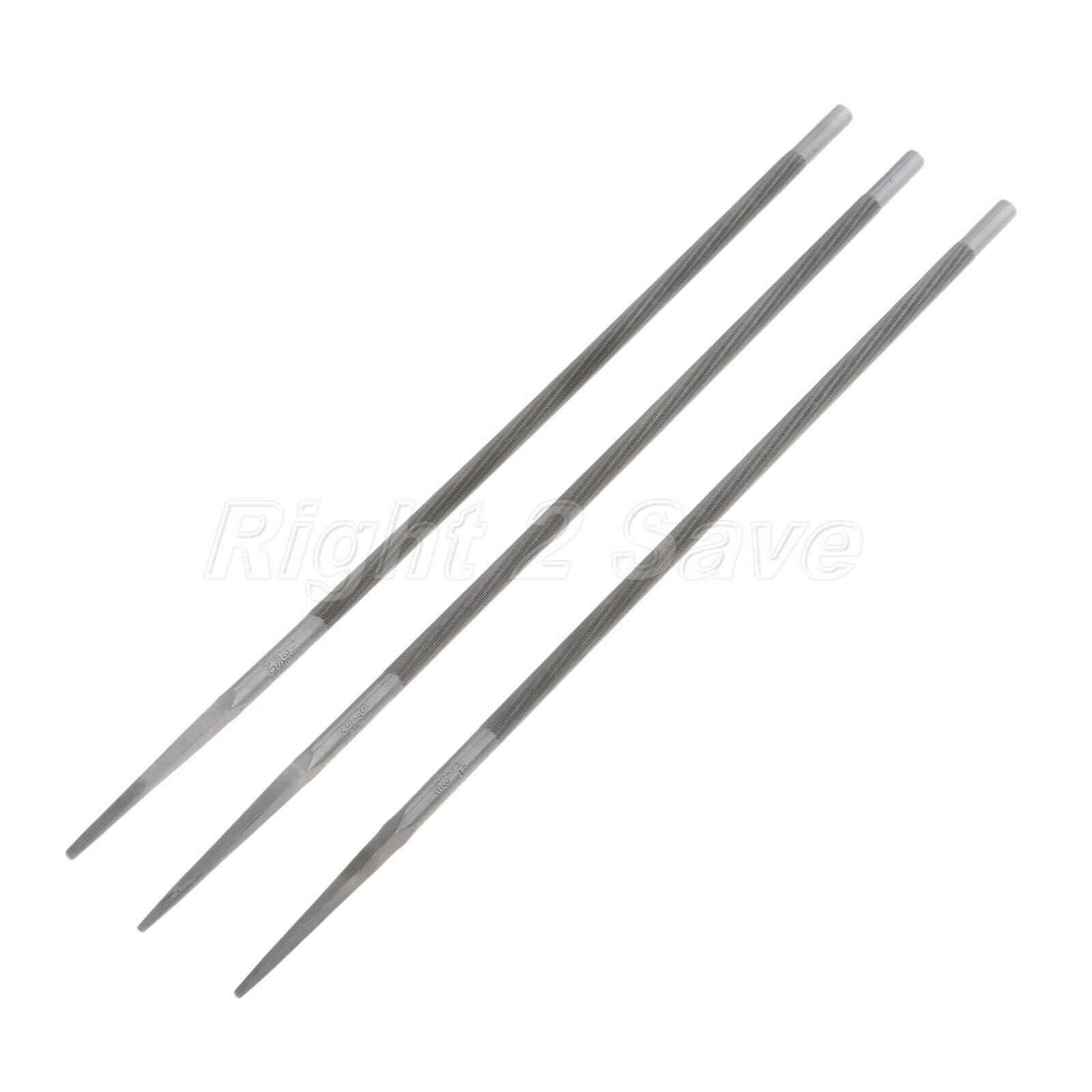 5.5mm Round Woodworking Sharpening Filing Sharpener Chainsaw Saw Chain Files 3pc