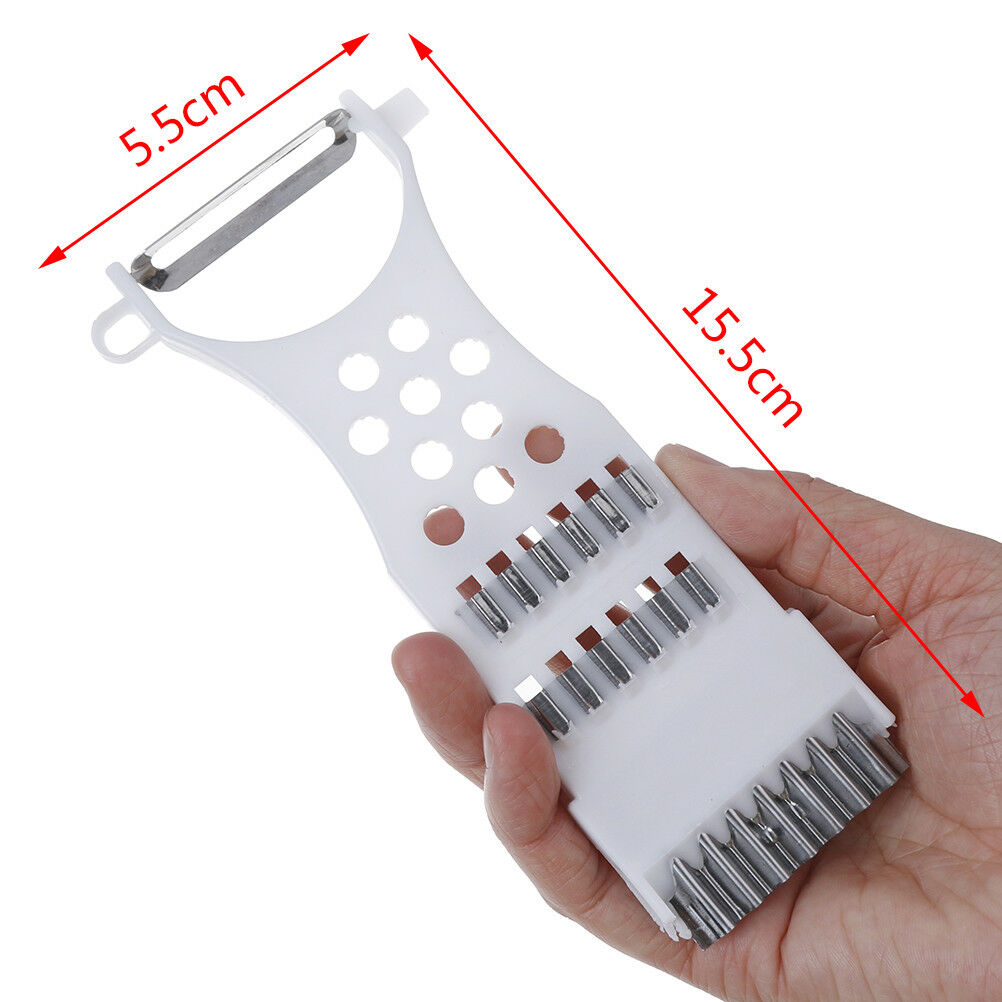 1*Kitchen gadgets carrot vegetable fruit peeler parer julienne cutter sli.l8