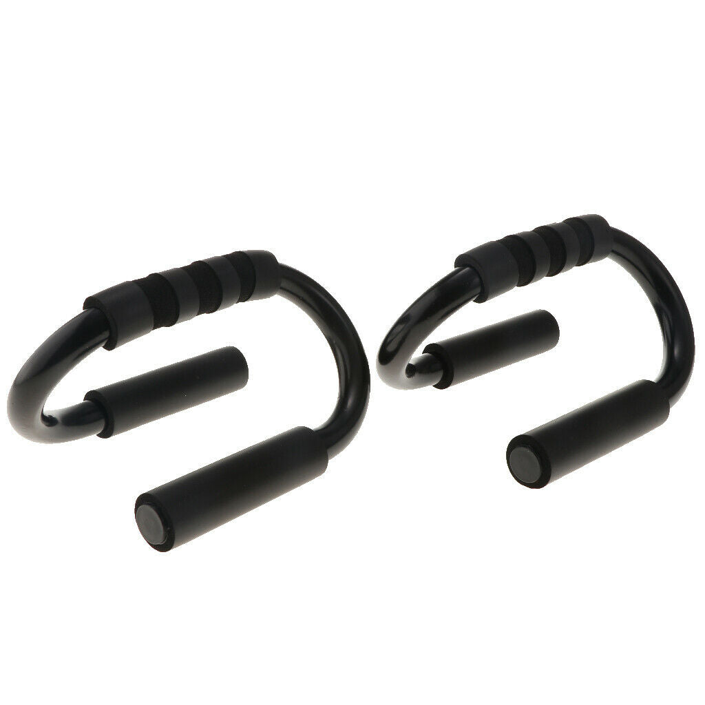 Push Up Bars Steel Pushup Stands with Foam Grip and Non-slip Hand Gripper