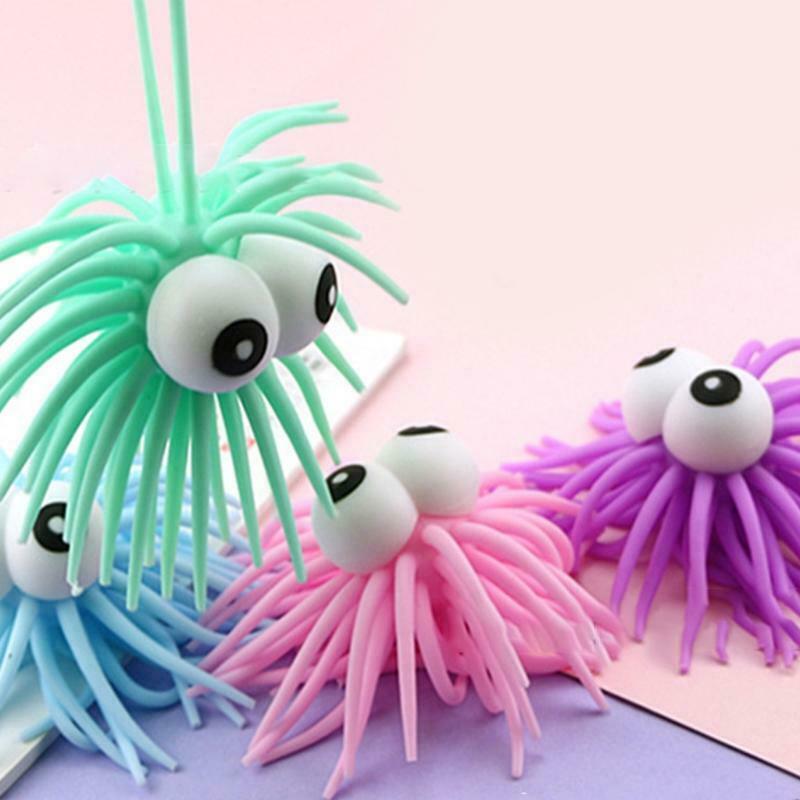 Bouncy Fidget Toys Stress Relief Squeeze Balls Puffer Ball Party Supplies