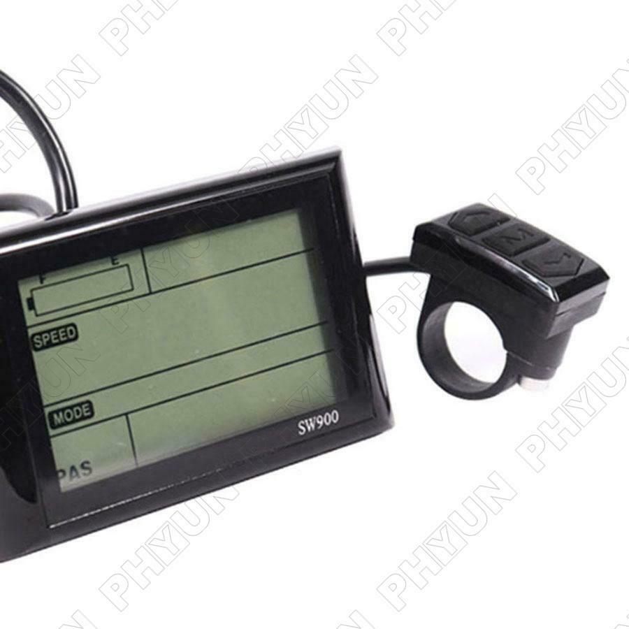 For Voilamart Electric Bicycle LCD Meter Panel Display Bike Conversion Cycling