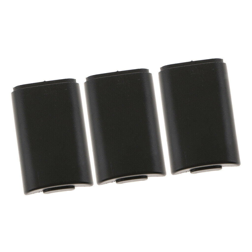 3x Battery Cover for Microsoft Xbox 360 S Remote Controller Back Door Holder