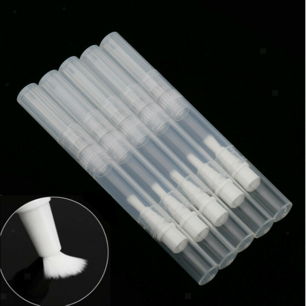5 Pack Empty Twist Pen Refillable Perfume Serum Bottles Tubes Containers
