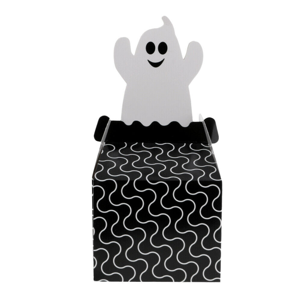 Happy Halloween Paper Treat Boxes Trick Or Treat Party Loot Gift  Favour Box