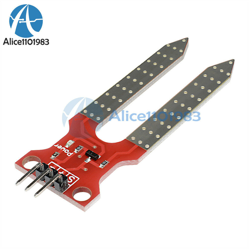 Soil Humidity Sensor Module Hygrometer Detection Module for Arduino AVR 3.3V/5V