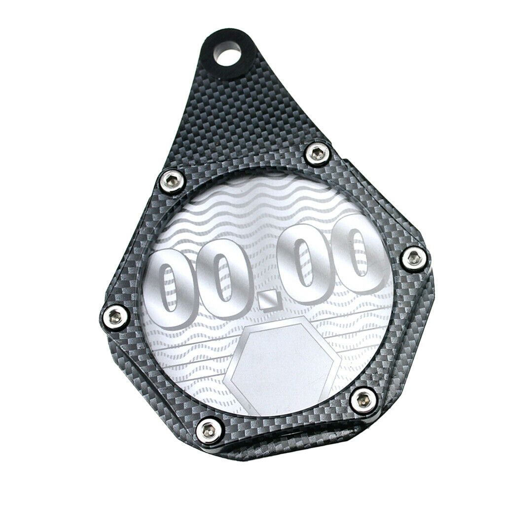 Black Motorcycle Tax Disc Permit Holder Card Case Waterproof .
