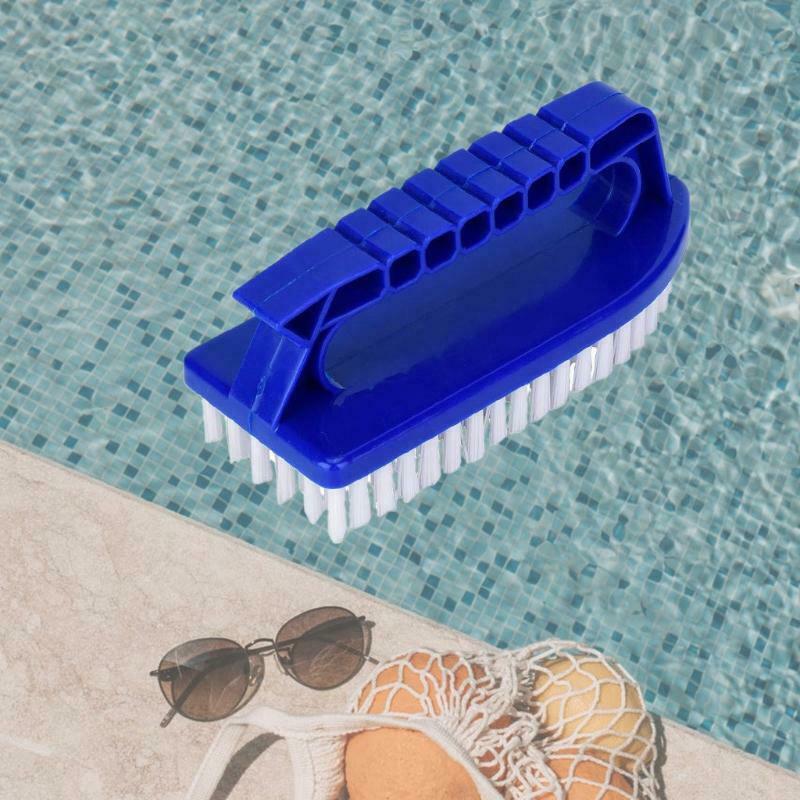 Durable Pool Step and Corner Brush 180 Degree Rotation Handle for Swimming Pool