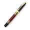 Metal Ballpoint Pen Imitation Wood Emboss Rollerball Pen Office Stationery Gift