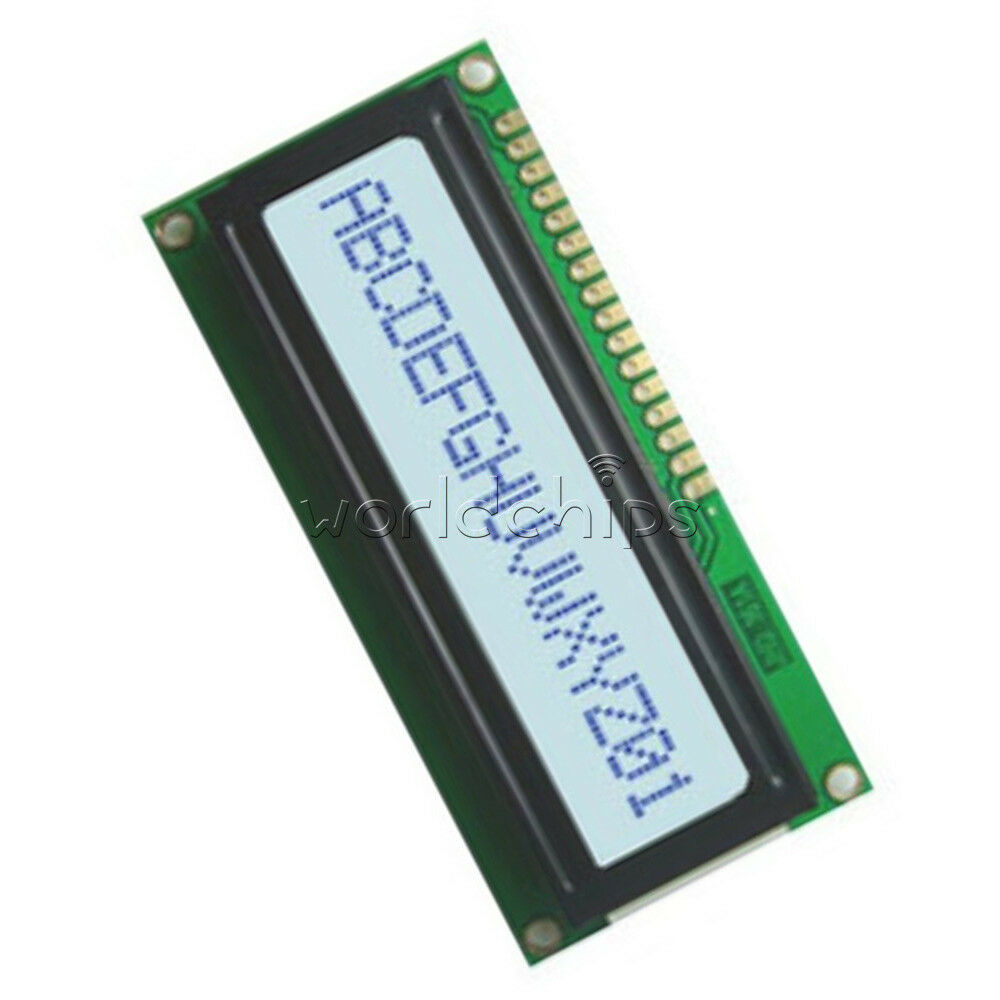 White Backlight 16X1 1601 Character LCD Display Module LCM STN SPLC780D / KS0066