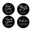 500pcs/roll Pink DIY Handmade Thank You Stickers Wedding Package Seal Labels