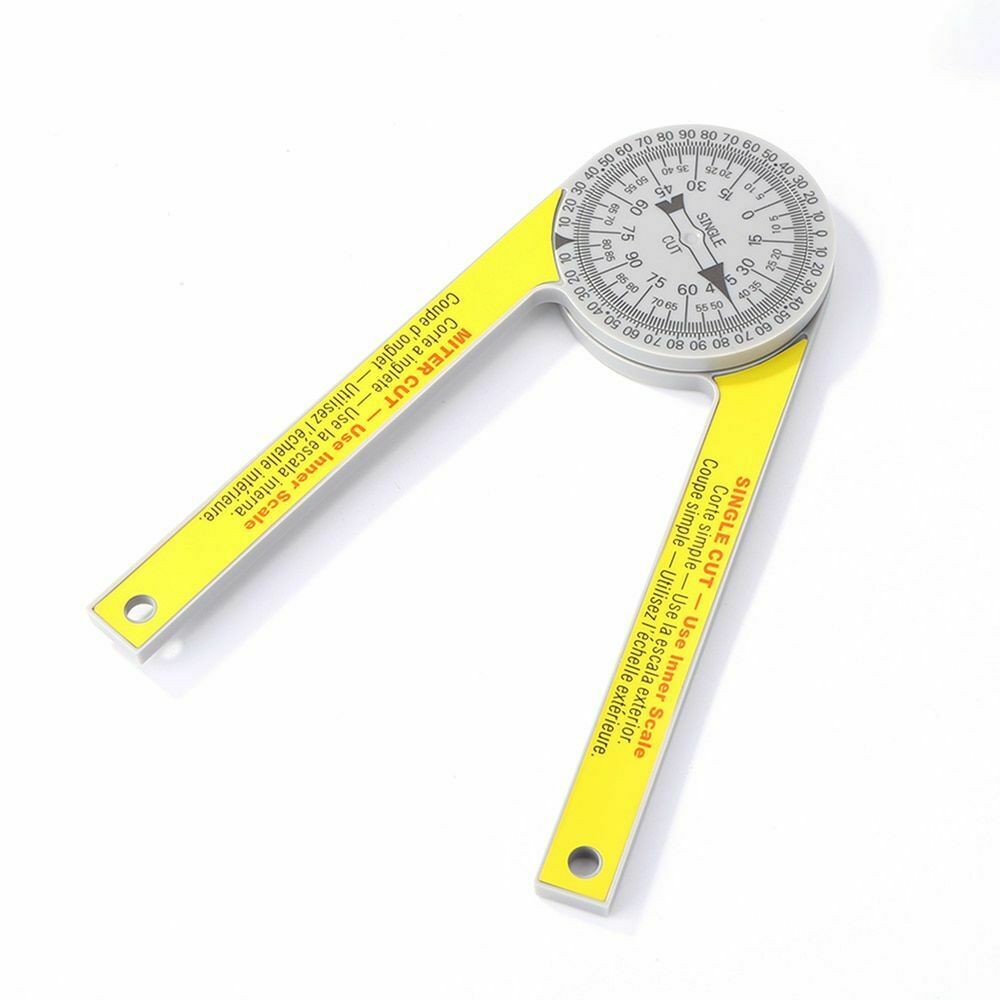 Miter Saw Protractor Accurate Angle Level Measurements Carpenter High-Accuracy