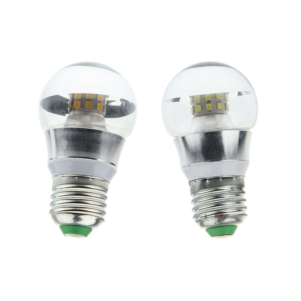 E27 LED Warm White/White Nature Light Bulb Lamp 5W 220-240V Warm White