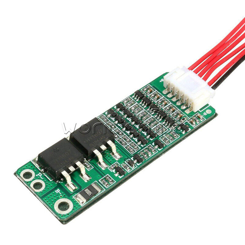 5S Lithium Battery 21V 18V 15A Protection PCB Board & Wires Li-ion Battery Cell