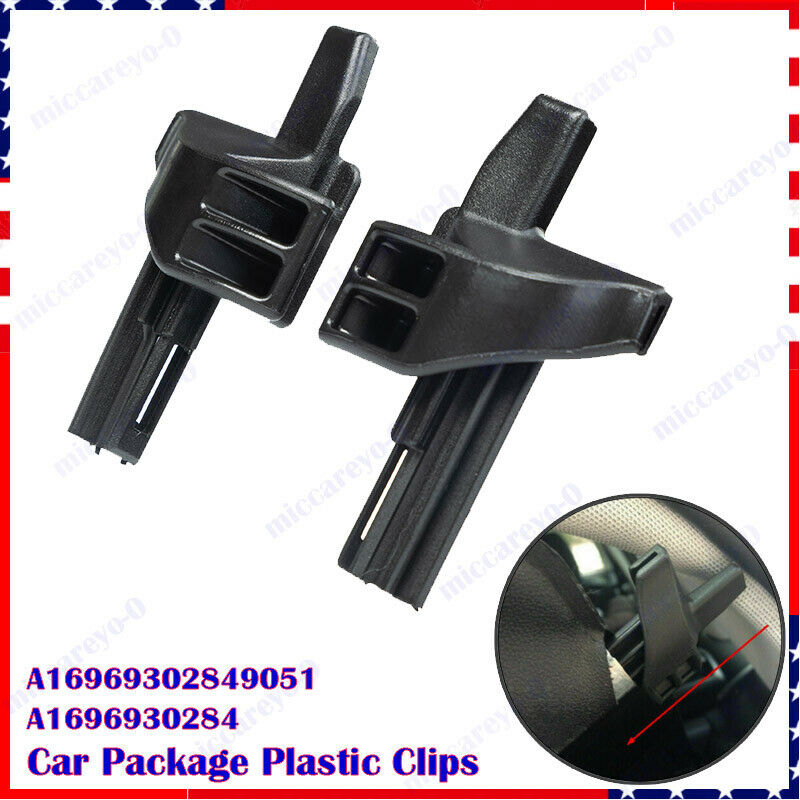 Fit For Benz A Class W169 Facelift 2008-2012 Pair Car Parcel Shelf Plastic Cips