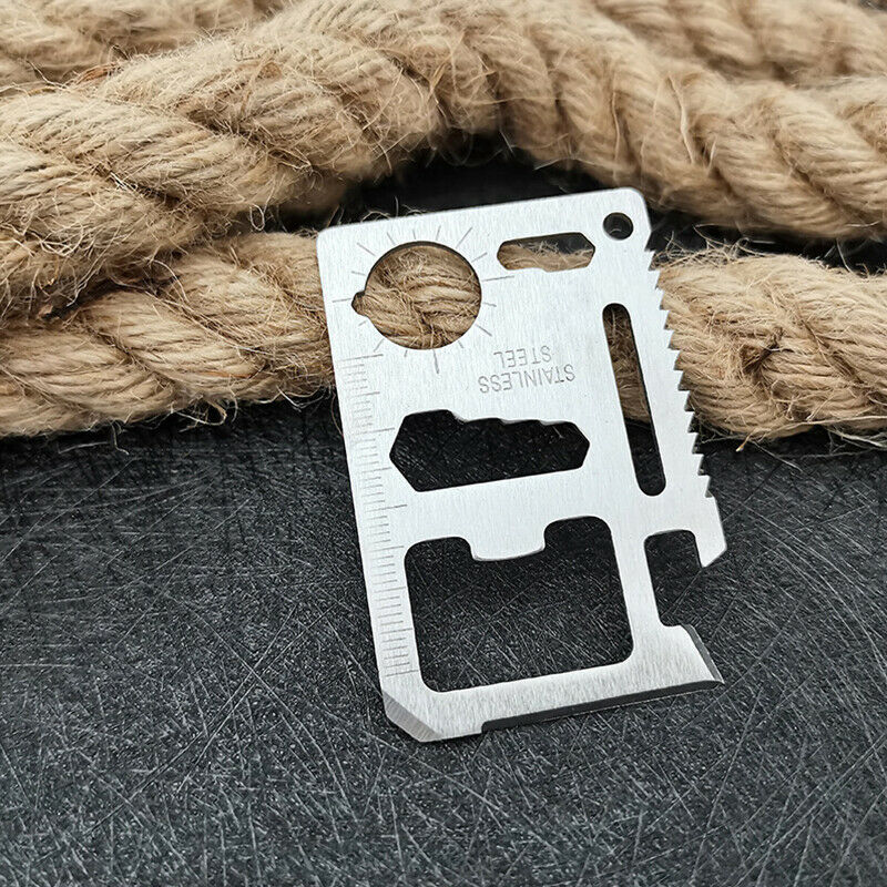 11 in 1 Portable Outdoor Camping Survival Multi-Tool Tourism Equipment MiniFCA