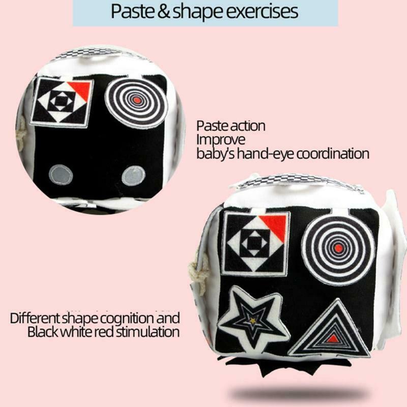 Learning & Grasping Toys Interactive Jigsaw Training Board Cube for Baby