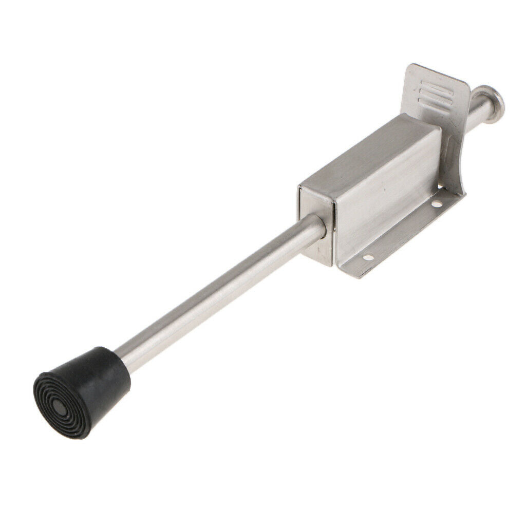 2x Kick Down Foot Operated Door Stop Stopper Spring Prop Stay Door Holder