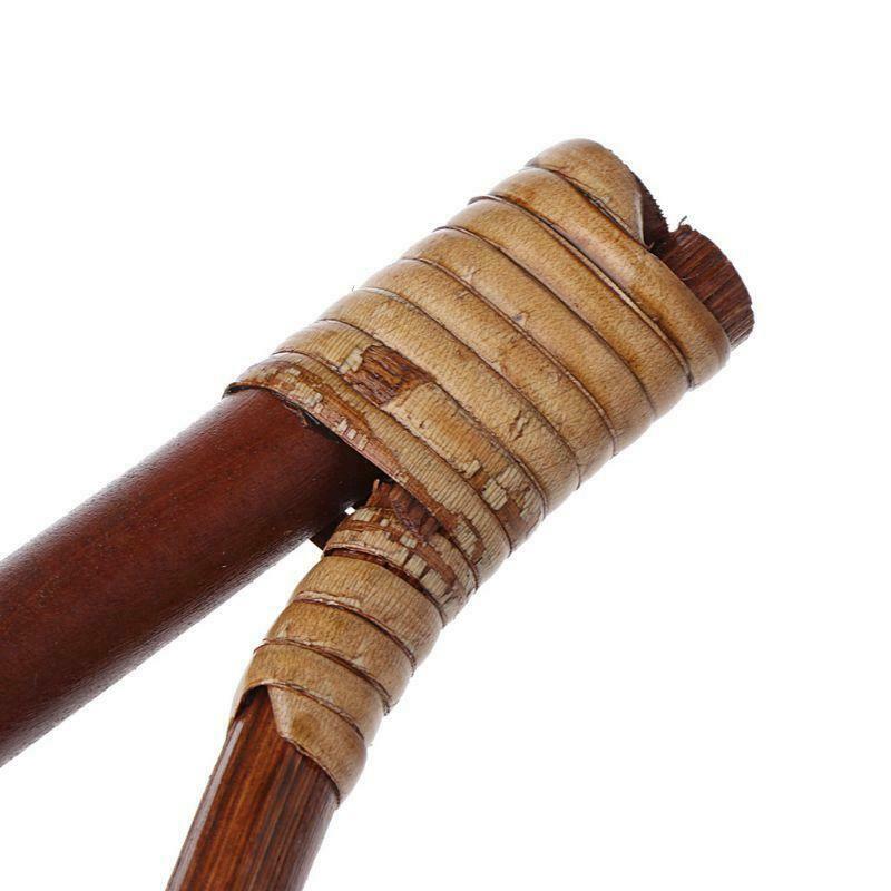 Natural Rattan Wooden Handle For Purse Diy Handbag Bag Accessories
