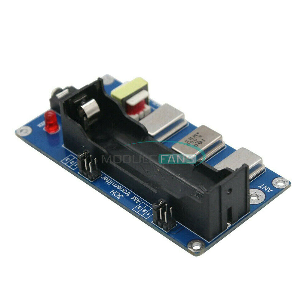 3-Channel AM Radio Transmitter w/ Antenna Audio Cable 1MHz 3MHz 5MHz Finished
