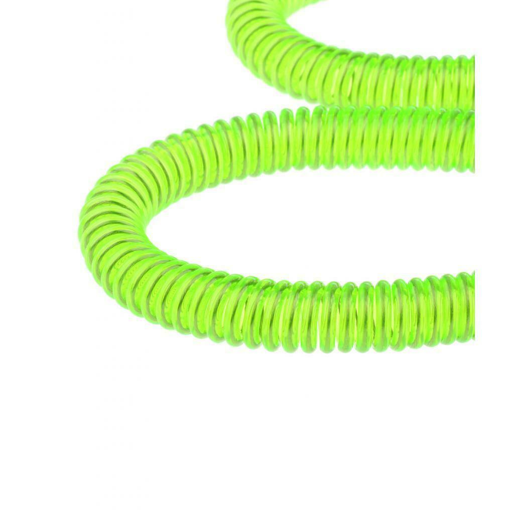Fishing Coiled Lanyard Safety Rope Wire Steel Inside Attached with 20m