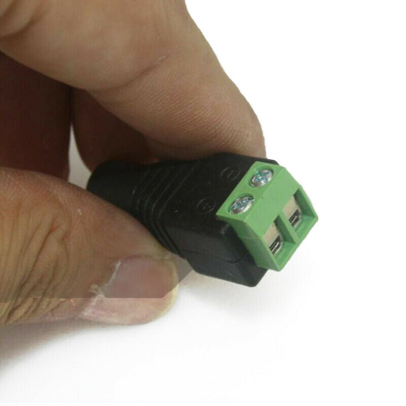 12V 10X DC Power Supply Plug Adapter Connector for 5050 3528 LED Strip Li.l8