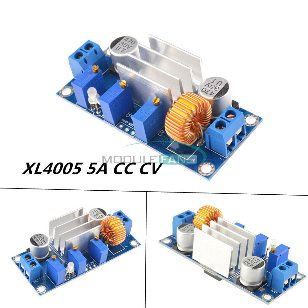 5A CV CC XL4005 Buck Step Down Power Supply Module Lithium Charger For Arduino
