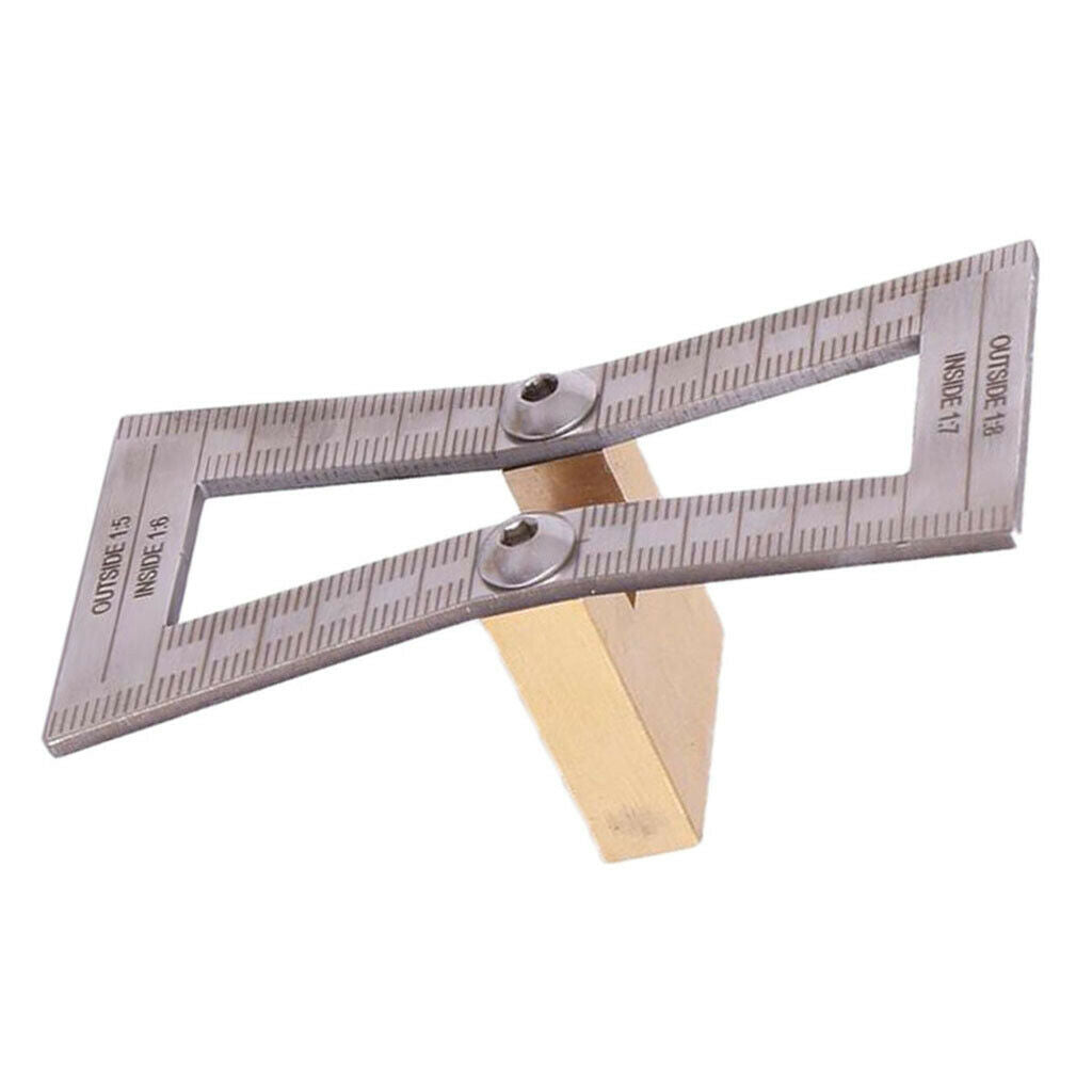 Dovetail Scribe line planner with scale made of high quality stainless steel