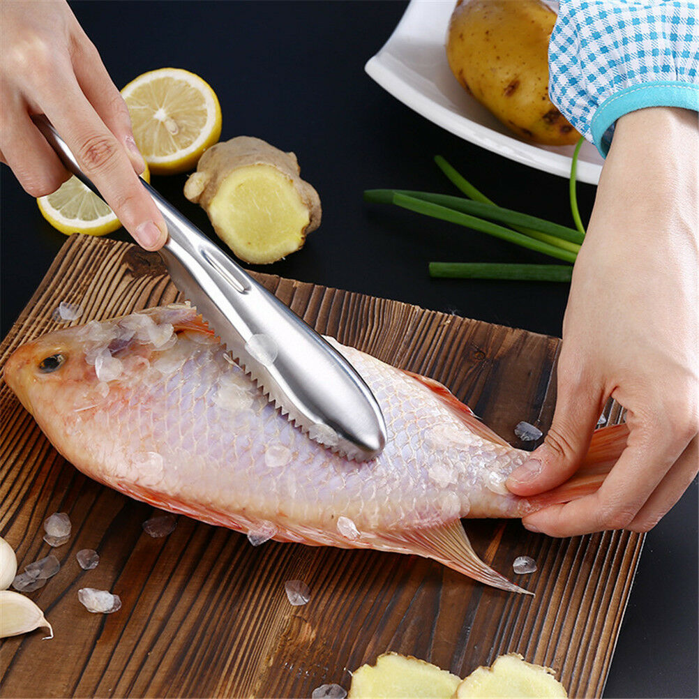 practical fast cleaning fish scale remover fish skin scaler scraper cleaner BDAU