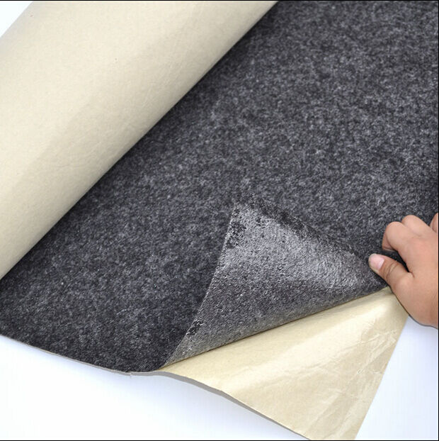 1pcs 1M Speaker patch Gray Self-adhesive Subwoofer Felt flannel speaker cloth