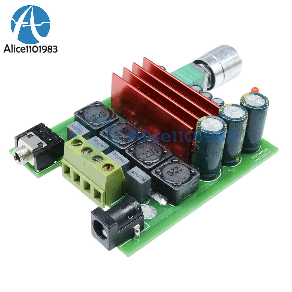 TPA3116D2 100W Subwoofer Digital Amplifier Board NE5532 OPAMP 8-25V Audio Module