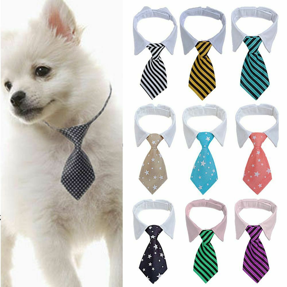 Pet Grooming Supplies Medium Large Dogs Cats Collar Bow Tie Formal Dog Necktie