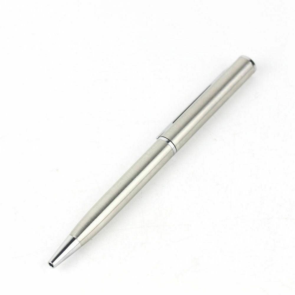 HOT Pocket-size Ballpoint Pen Metal Rotating Small Portable Oil Blue Cute Pen US