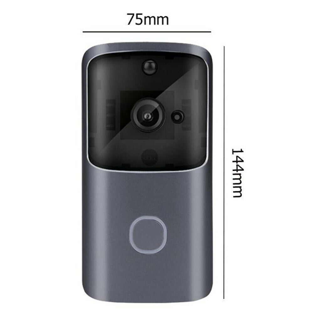 Video Doorbell Camera Wireless WiFi Security Phone Bell Intercom 720P HD