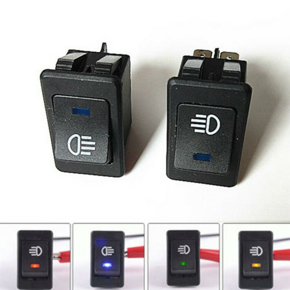 LED Light 12V Car Driving Fog Lamp/Work Light Bar Rocker ON/OFF Toggle Switch
