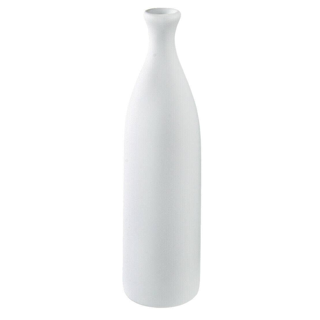 White Ceramic Flower Vase Flower Pot Flower Basket Home Decoration 25cm B8