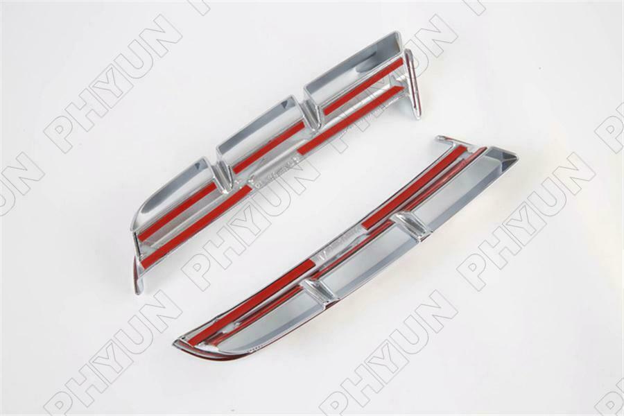 For 2021 Hyundai Tucson Chrome Front Fog Light Cover Bumper Trims Accessory 2x