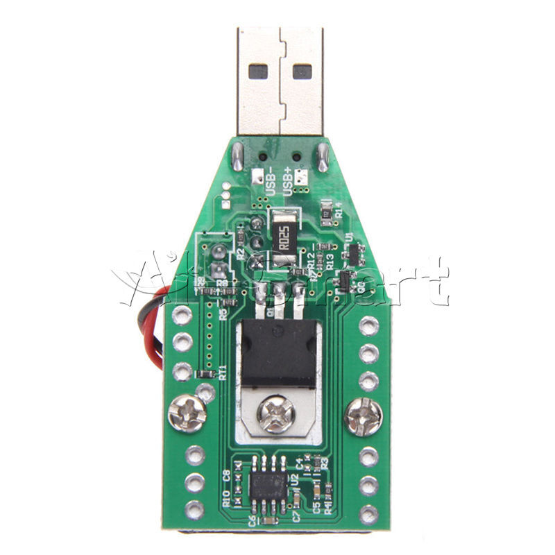 Electronic Load resistor USB Current Tester Discharge Battery Test Capacity