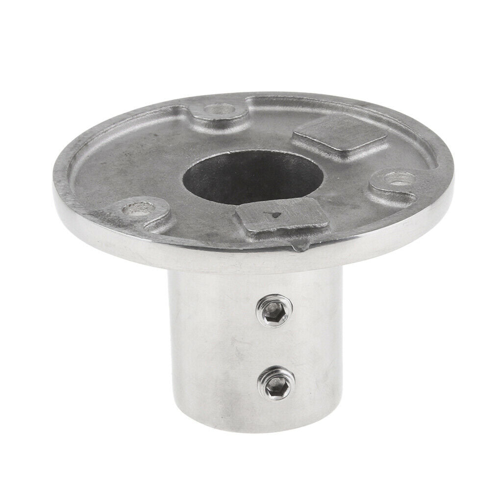 2packs Boat Rail/Stanchion Base For Tube 90Degree 316 Stainless Steel - 22mm