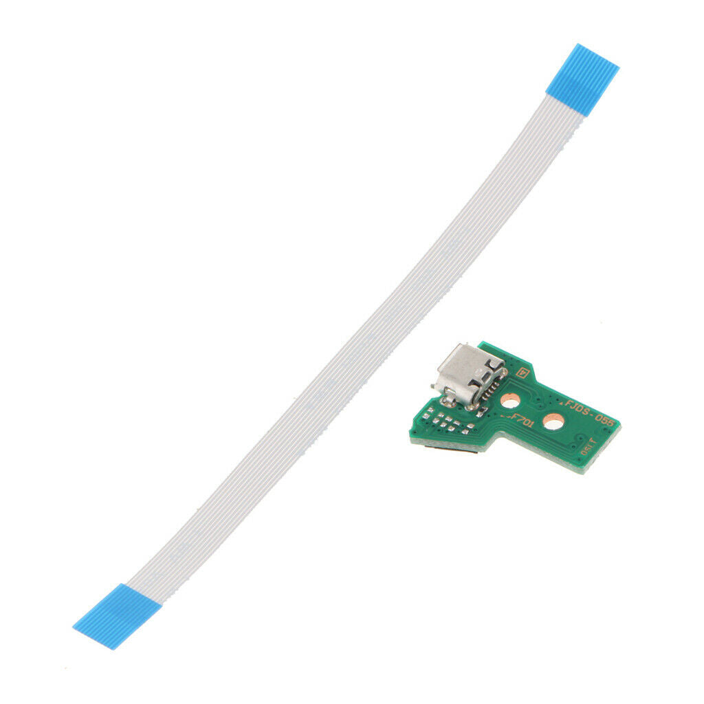 USB Charging Port Board JDS-055 with 12Pin Cable for PS4 Controller
