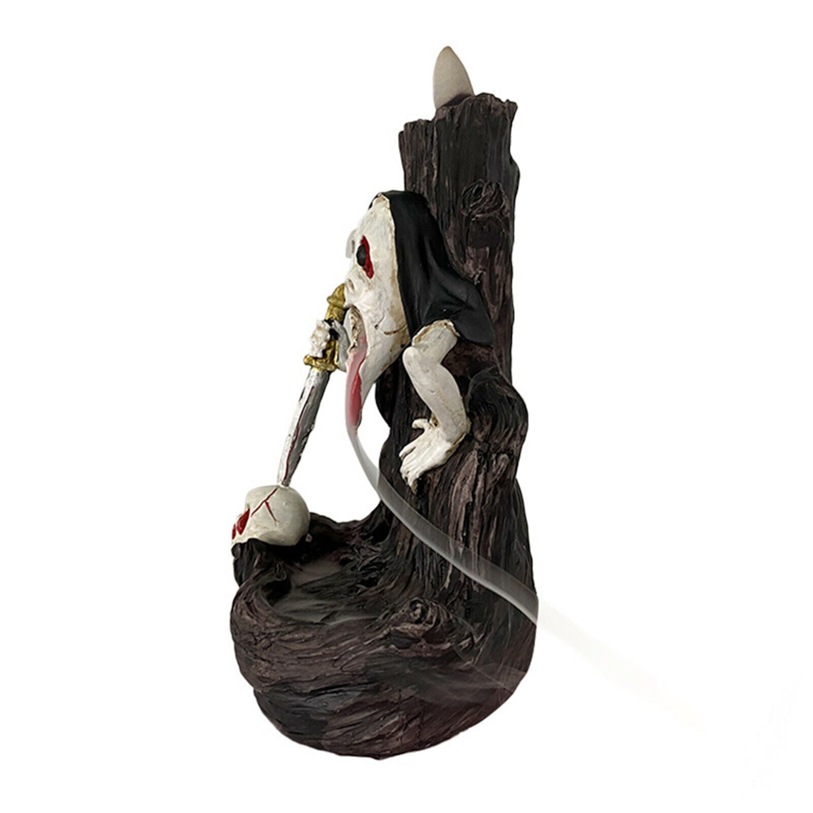 Backflow Incense Burner Waterfall Smoke Incense Holder Halloween Zen Decor
